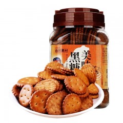 台湾进口 自然素材焦糖黑糖饼干早餐代餐饼干办公室休闲零食 365g 台湾进口/浓郁黑糖味/香酥可口/好吃不腻